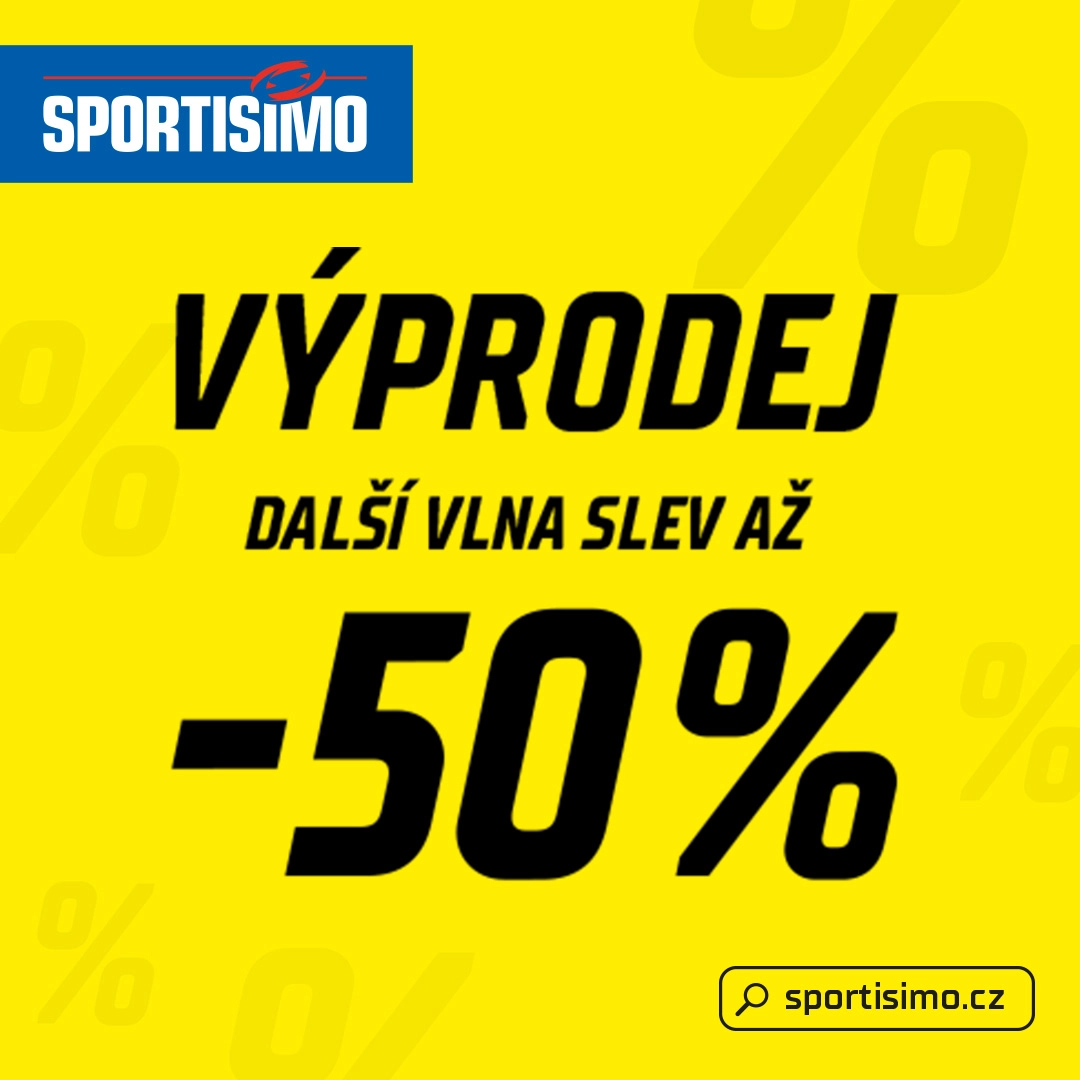 Druhá vlna výprodejů ve Sportisimo!
