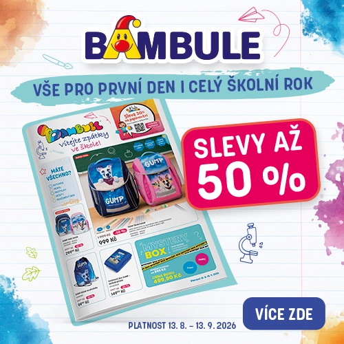 Zpátky do školy se slevami až 50 %