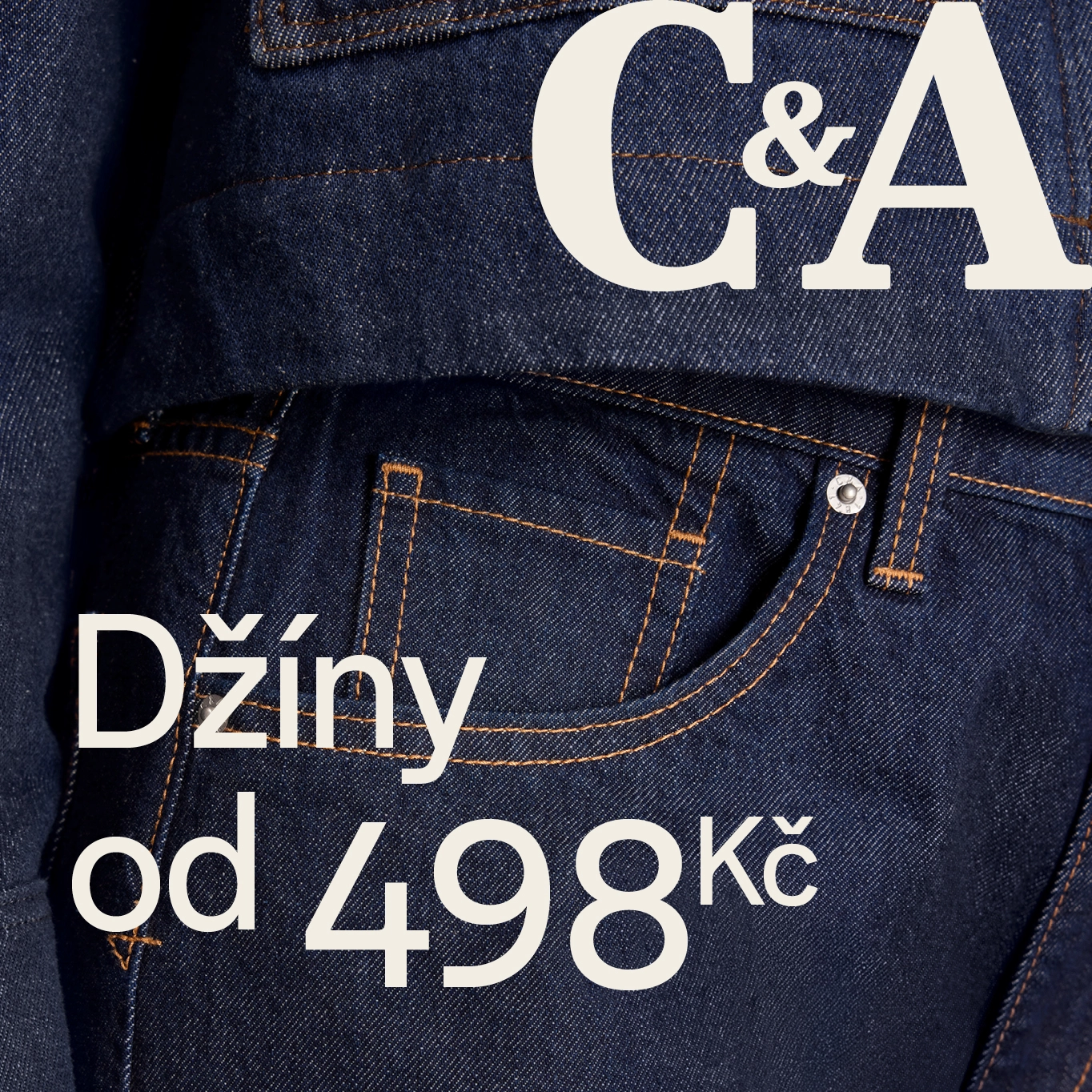 C&A Džíny od 498 Kč 