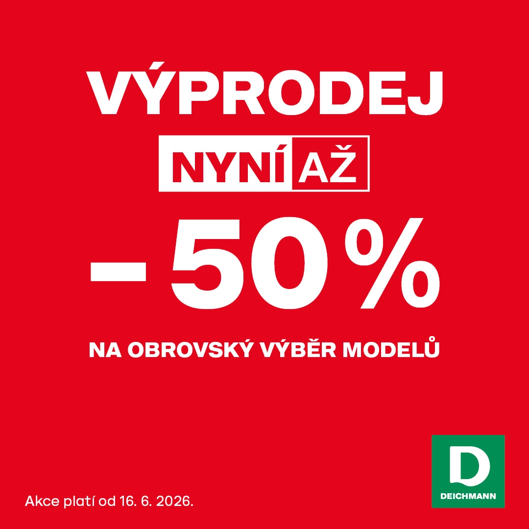 Výprodej v Deichmannu