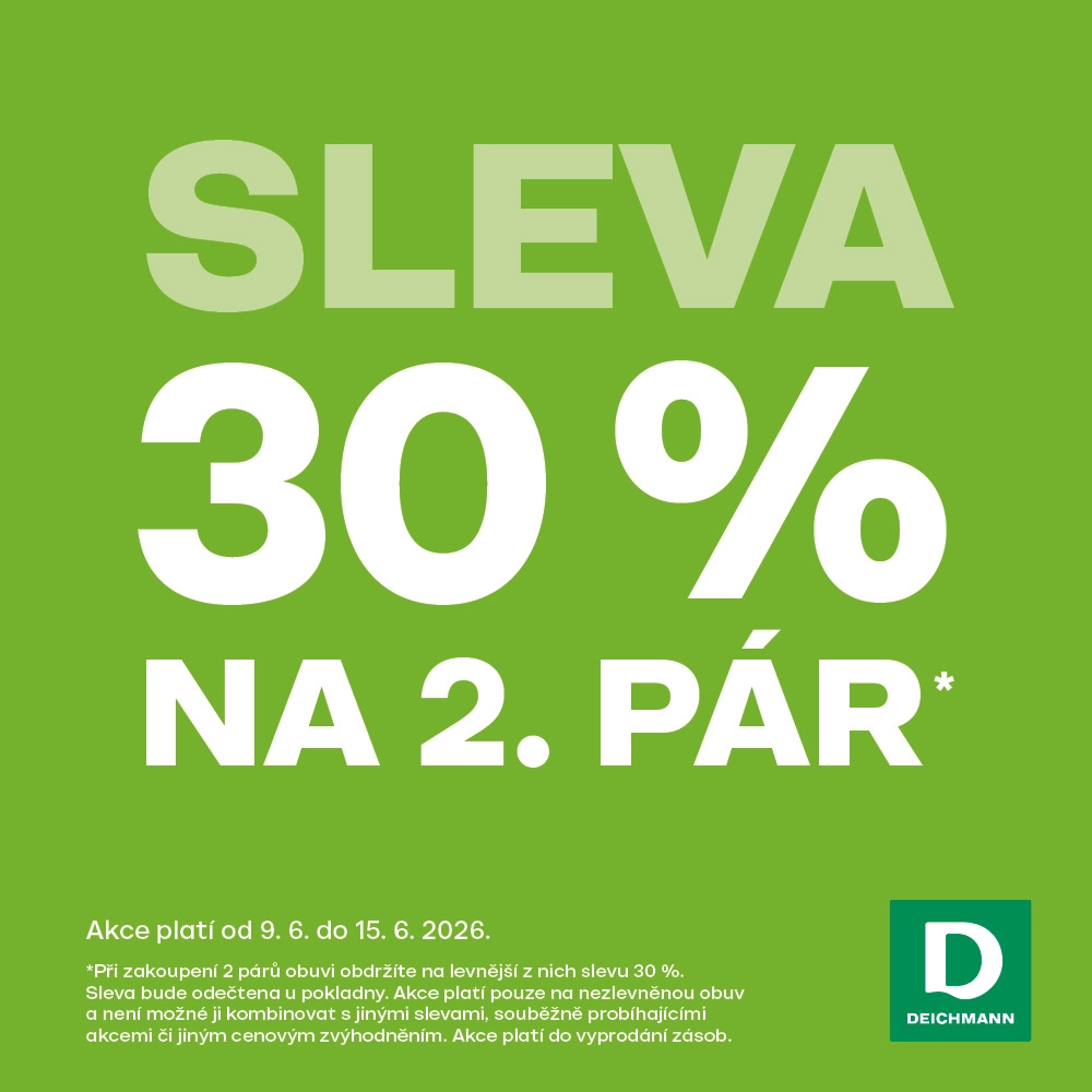 Slevová akce v Deichmannu