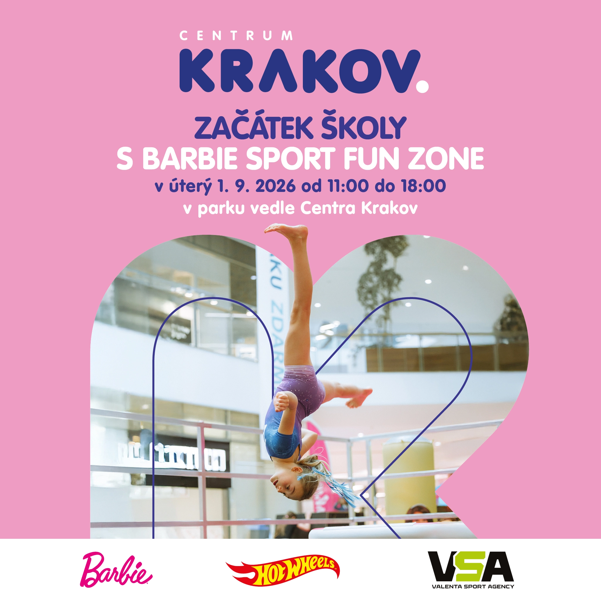 Začátek školy s Barbie sport fun zone
