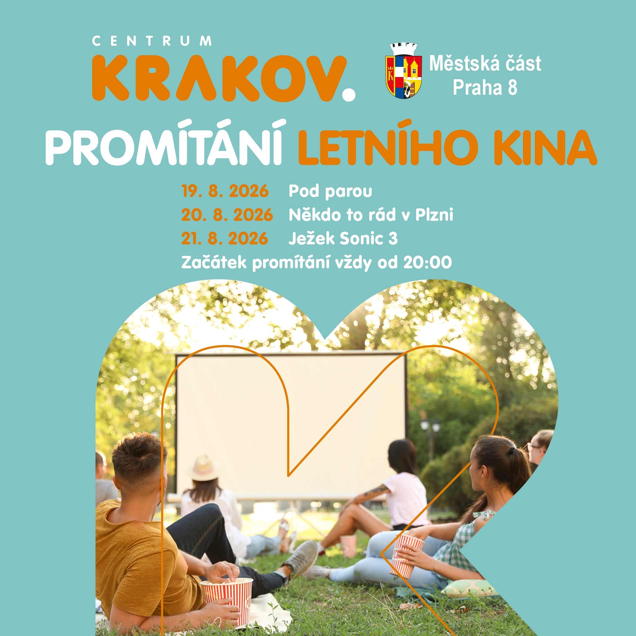 Promítání letního kina