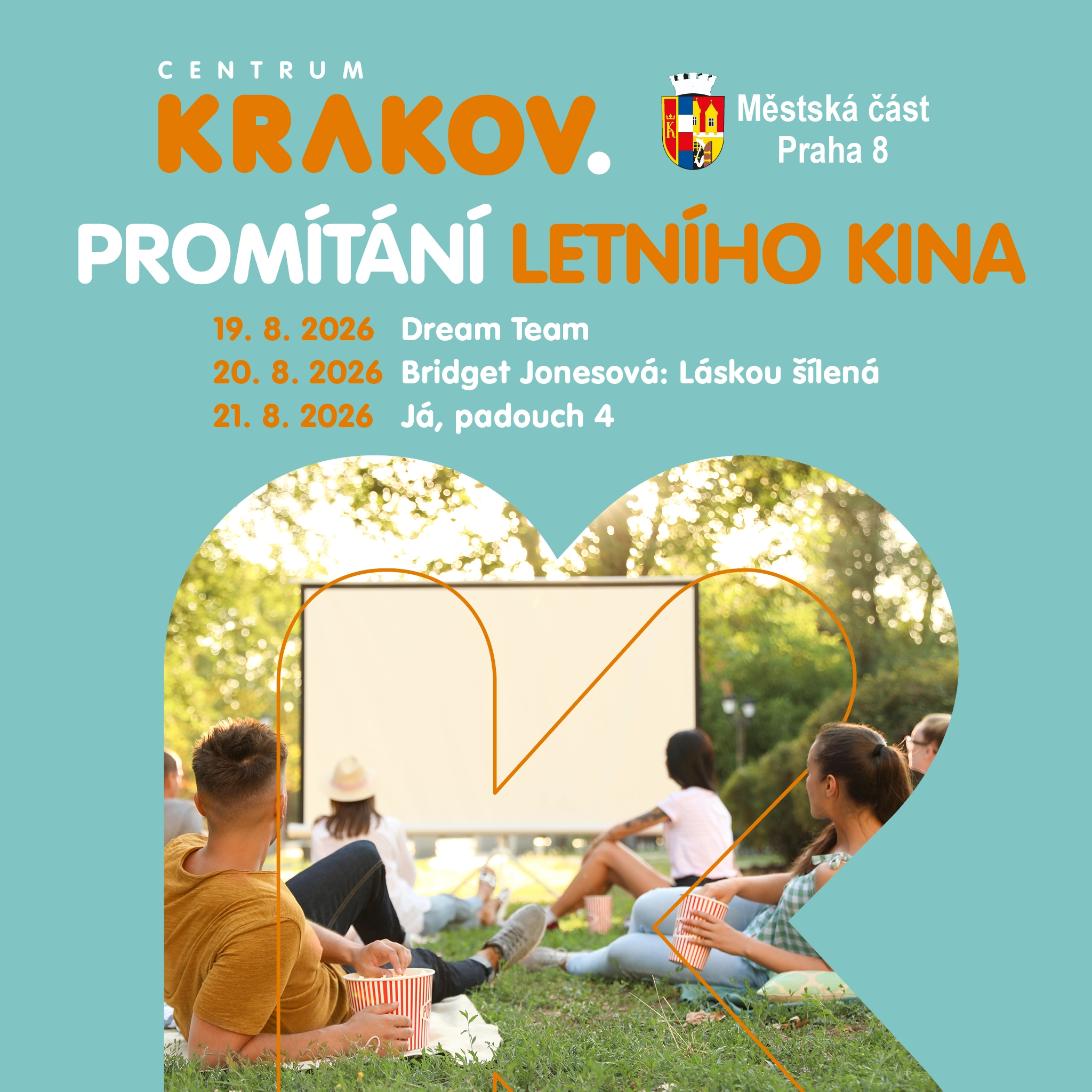 Promítání letního kina